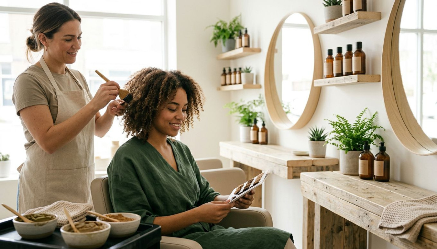 Cosmétiques - Découverte des tendances de coiffures éco-responsables